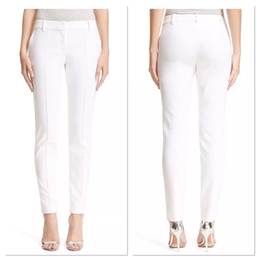 ST. JOHN  Jennifer Stretch Micro Ottoman Ankle Pants Size 2. $325